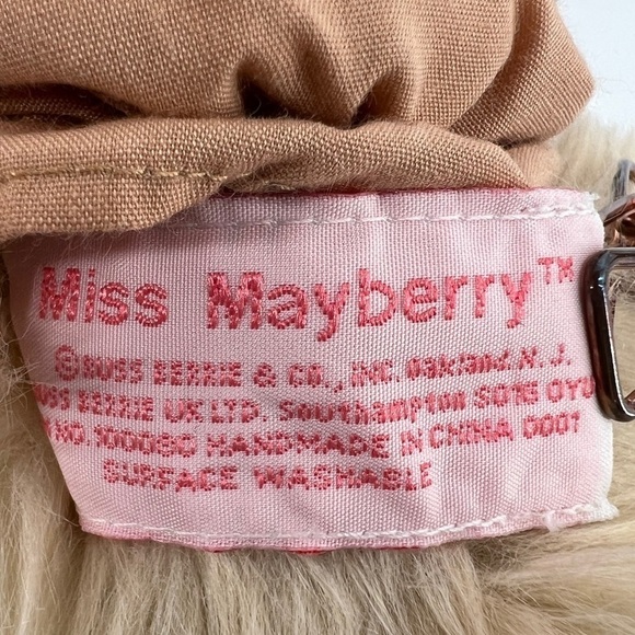 NWOT Russ Miss Mayberry Collectible Stuffed Teddy Bear - Picture 2 of 6